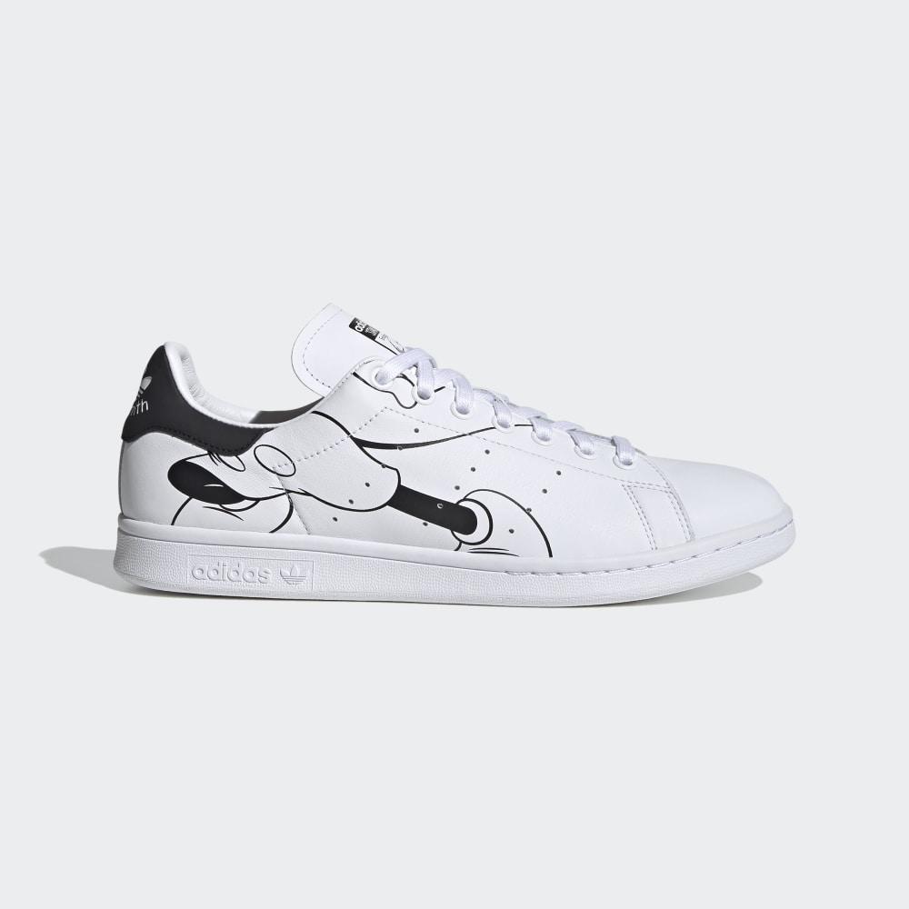 Originals Adidas Stan Smith Barbati Romania - Albi/Negrii FW2895